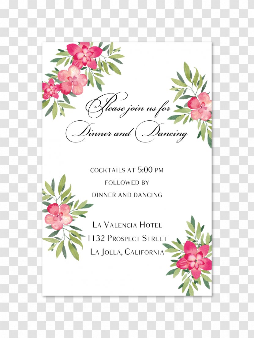 Floral Design Bird Cut Flowers - Flora - Wedding Invitation Paper Transparent PNG