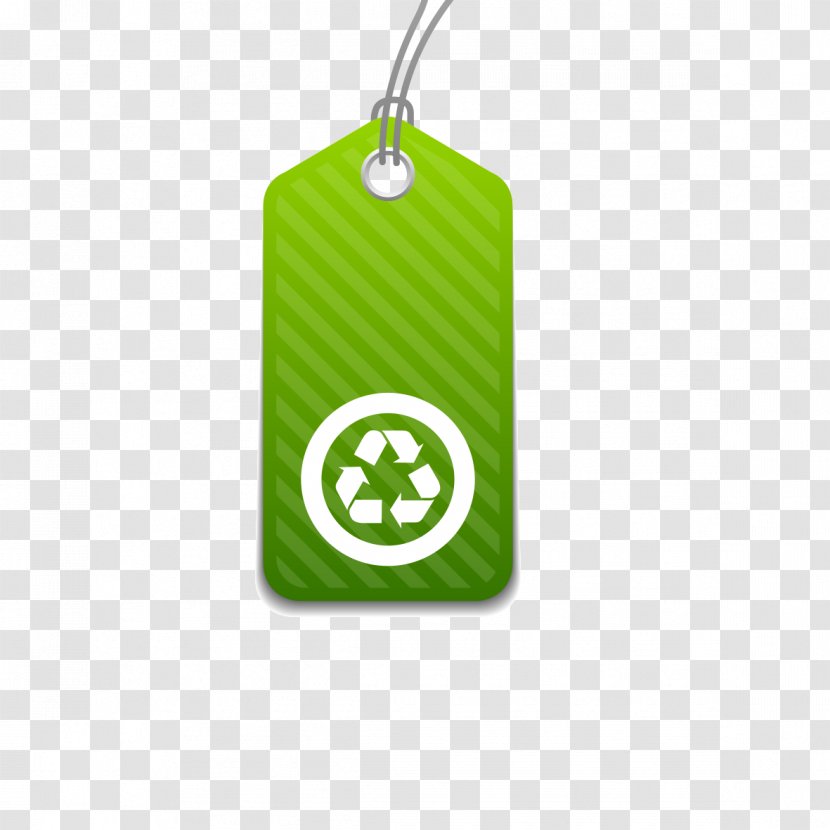 Label Recycling Symbol Logo Icon - Green Tag Transparent PNG