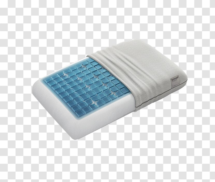 Pillow Memory Foam Technogel Mattress Cushion Transparent PNG