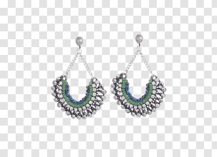Earring Turquoise Jewellery Bead Bijou - Body Jewelry Transparent PNG