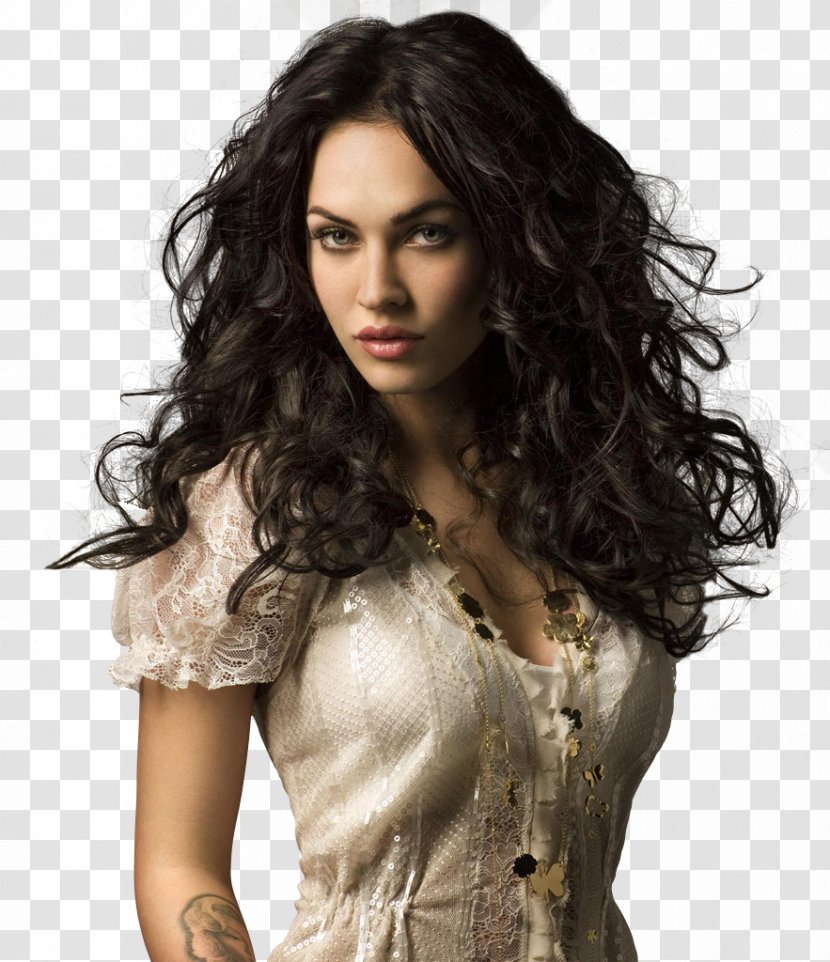 Megan Fox Hairstyle Actor Female - Flower Transparent PNG