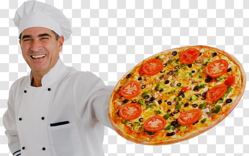 Sicilian Pizza Fast Food Chef Pizzaiole - Delivery Transparent PNG