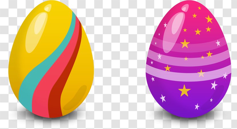 Easter Bunny Egg - Shiny Eggs Transparent PNG