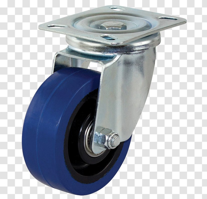 Tire Wheel Caster Natural Rubber Material Handling - Roulette - Castor Transparent PNG