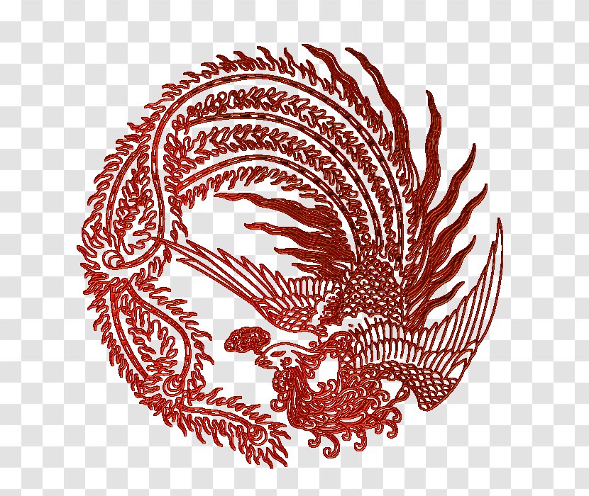 China Phoenix Fenghuang Illustration - Legendary Creature - Pictures Transparent PNG