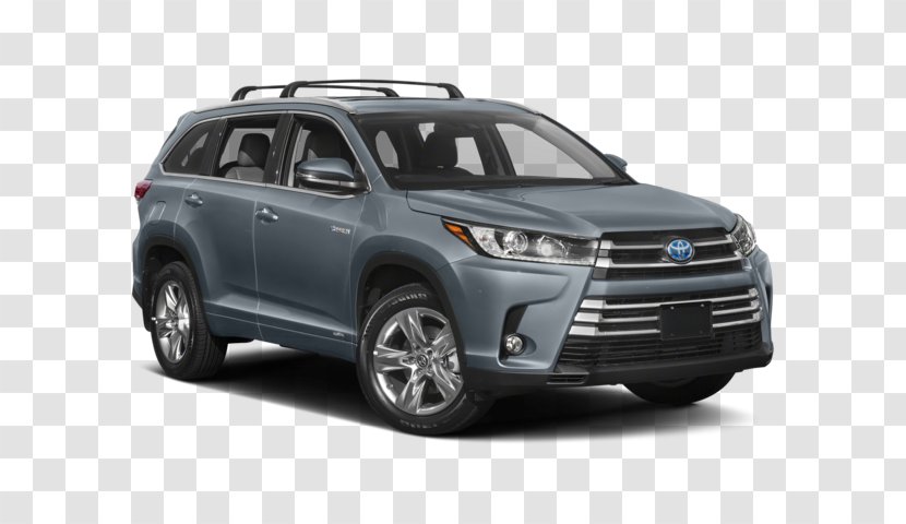 2018 Toyota Highlander Hybrid Limited Platinum Sport Utility Vehicle V6 Engine - Motor Transparent PNG