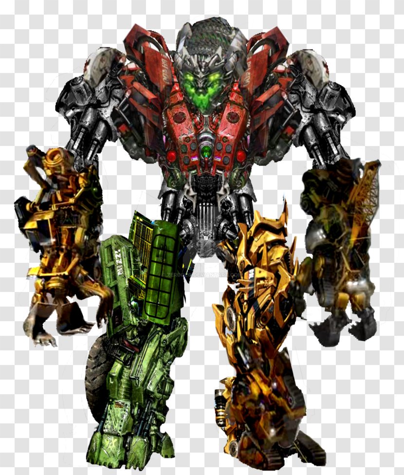 Devastator Megatron Transformers Long Haul YouTube - Action Figure Transparent PNG