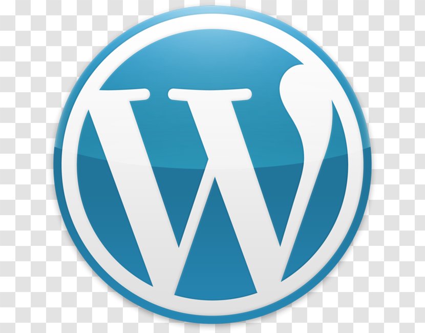 WordPress.com Clip Art - Blue - WordPress Transparent PNG