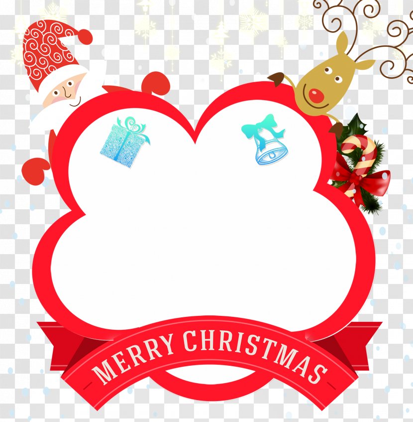 Creative Christmas - Silhouette - Heart Transparent PNG