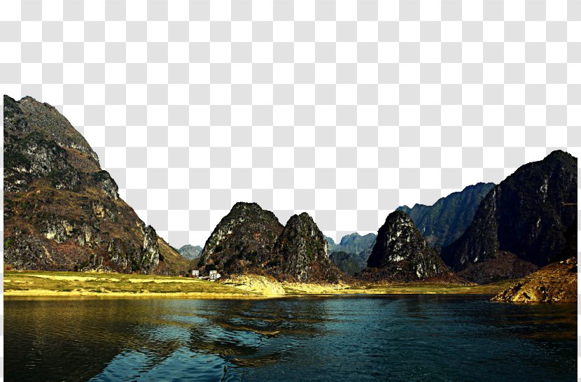 Baise Fukei Screensaver Wallpaper - Loch - Haokun Lake Scenic Transparent PNG