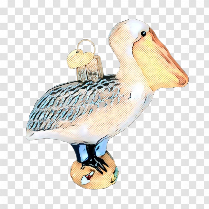 Bird Beak Goose Water Figurine - Vintage - Pelican Animal Figure Transparent PNG