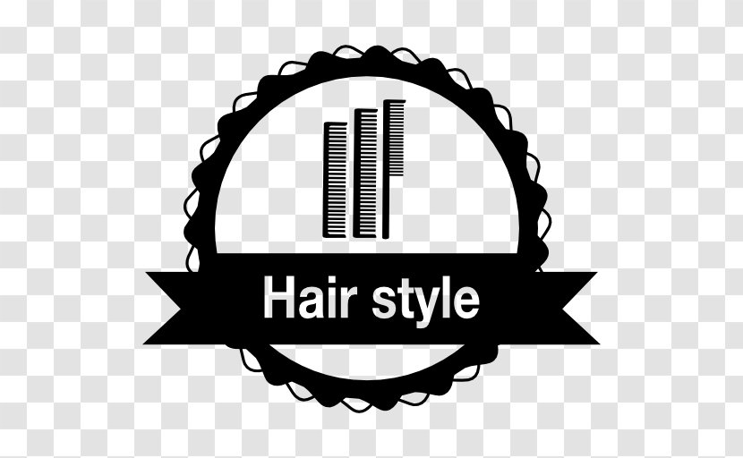 Beauty Parlour Barber Logo Hairstyle Hairdresser - Design Transparent PNG