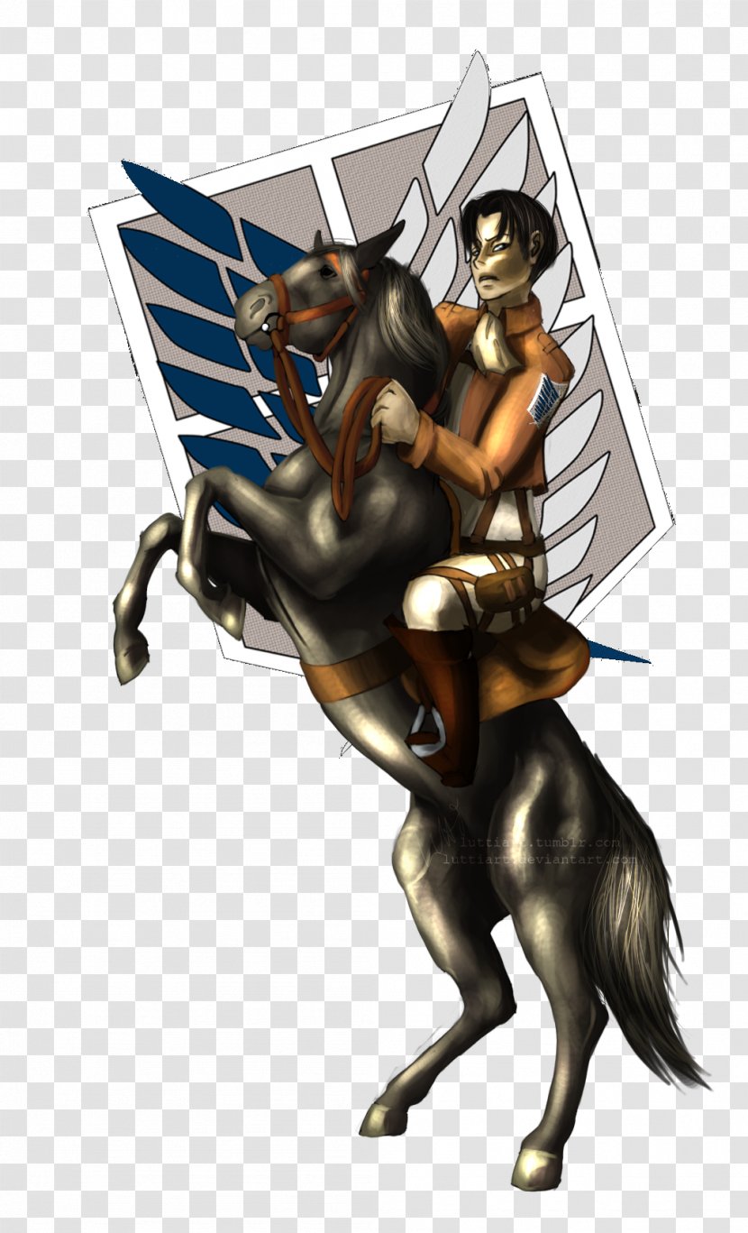 Cartoon Attack On Titan Legendary Creature - Fictional Character - Humanity Transparent PNG