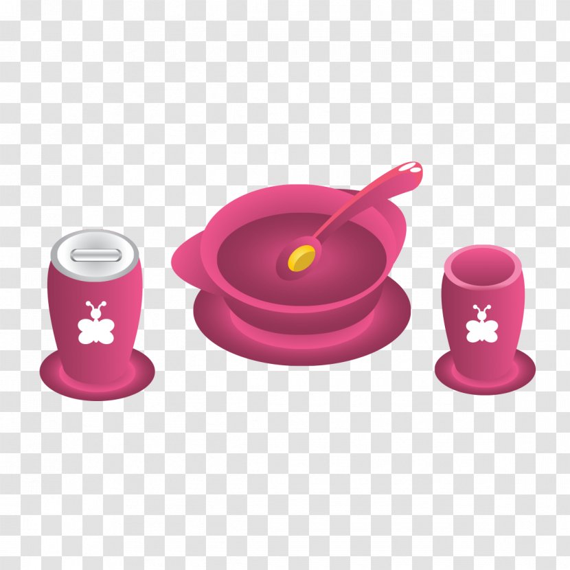 Baby Food Infant Child Icon - Magenta - Children Toys Rice Bowl Picture Transparent PNG