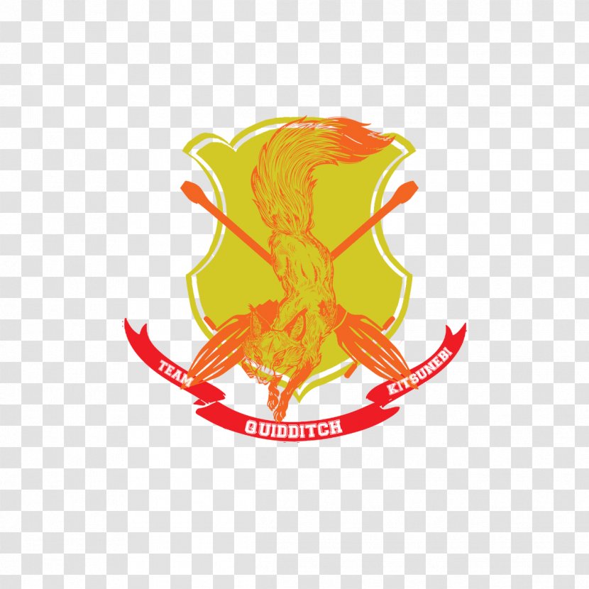 Logo Clip Art Brand Font Product - Yellow - Quidditch Symbol Transparent PNG
