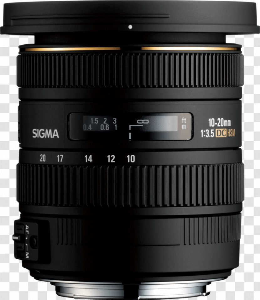 Sigma 30mm F/1.4 EX DC HSM Lens 10mm F/2.8 Fisheye Canon EF Mount 18-35mm F/1.8 A 50mm DG - Reflex Camera Transparent PNG