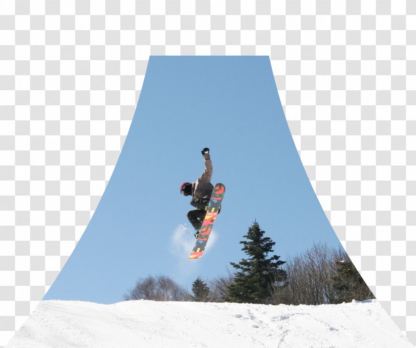 Slopestyle Snowboarding Adventure Tree Sky Plc Transparent PNG