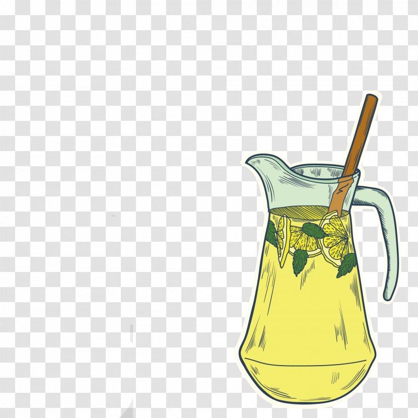 Soft Drink Lemonade Coffee Cup - Pitcher - Background Transparent PNG