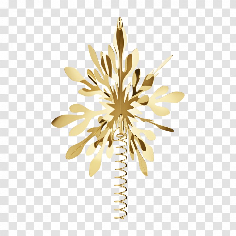 Designer Tree-topper Silver Gold - Petal - National Day Decoration Design Exquisite Transparent PNG