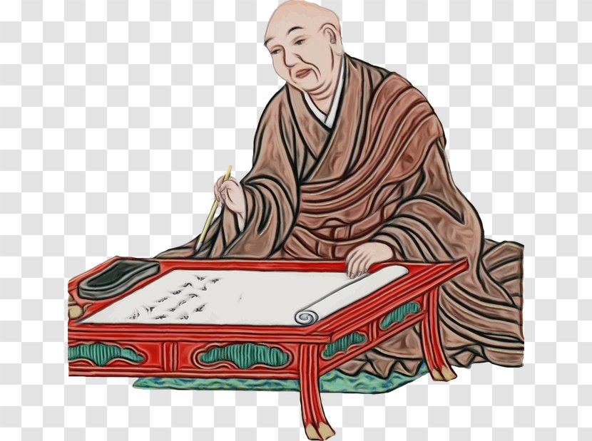 Japanese Language Writing System Art Woman - Monk - Zen Master Transparent PNG