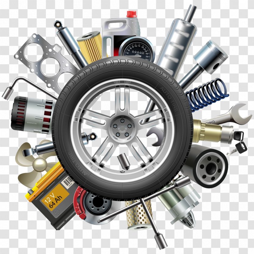Car Spare Part Royalty-free - Auto - Wheel Transparent PNG