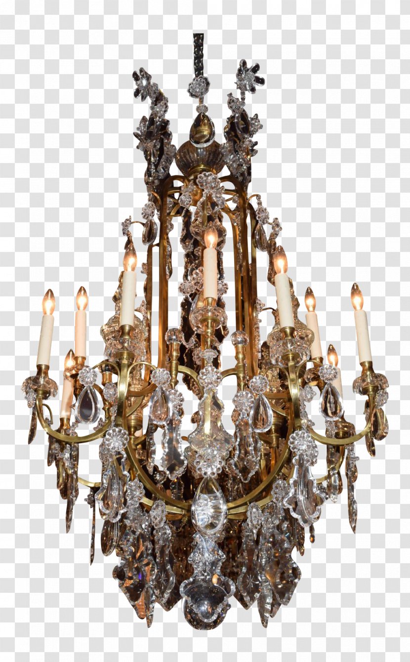 Chandelier Lighting Baccarat Lead Glass - Decor - Light Transparent PNG