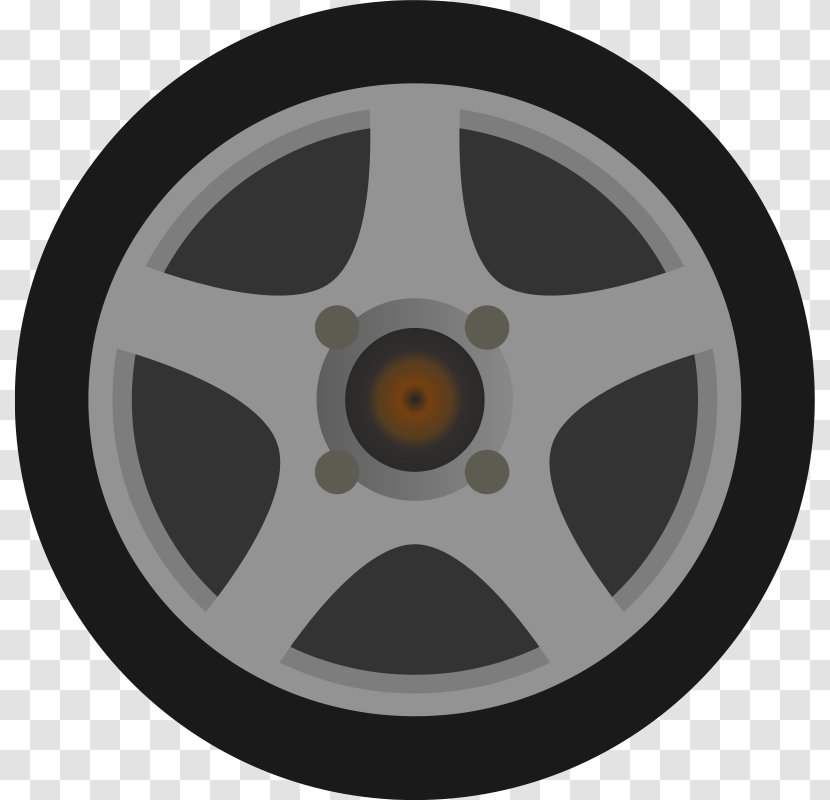 Car Rim Wheel Clip Art - Hubcap Transparent PNG