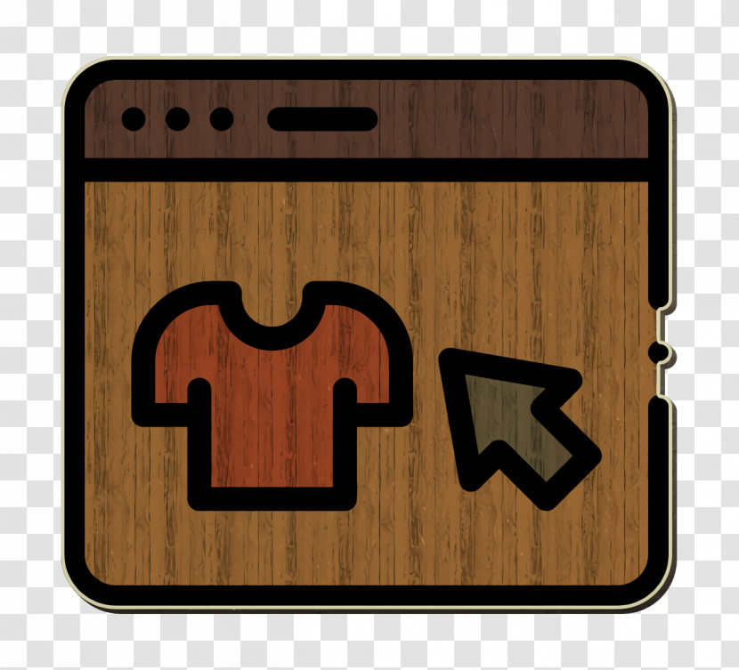 Clothes Icon Click Icon Online Shopping Icon Transparent PNG