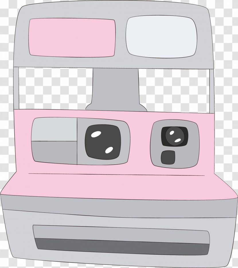 Camera Designer - Rectangle - Vector Creative Hand-painted Transparent PNG