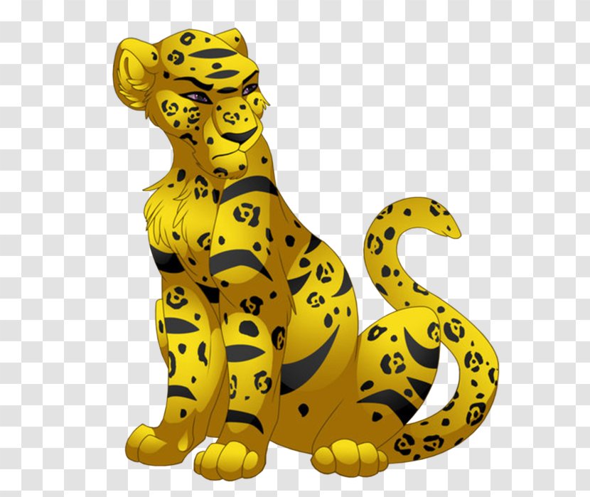 Leopard Cheetah Terrestrial Animal Clip Art - Figure Transparent PNG