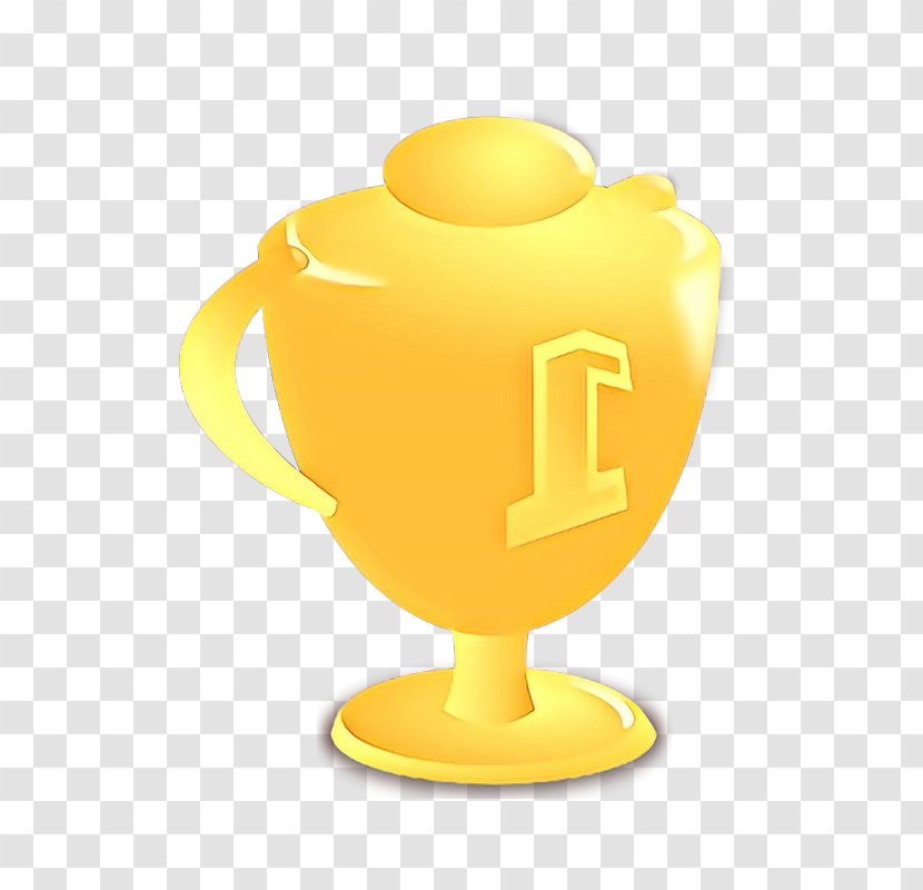Trophy - Yellow Transparent PNG