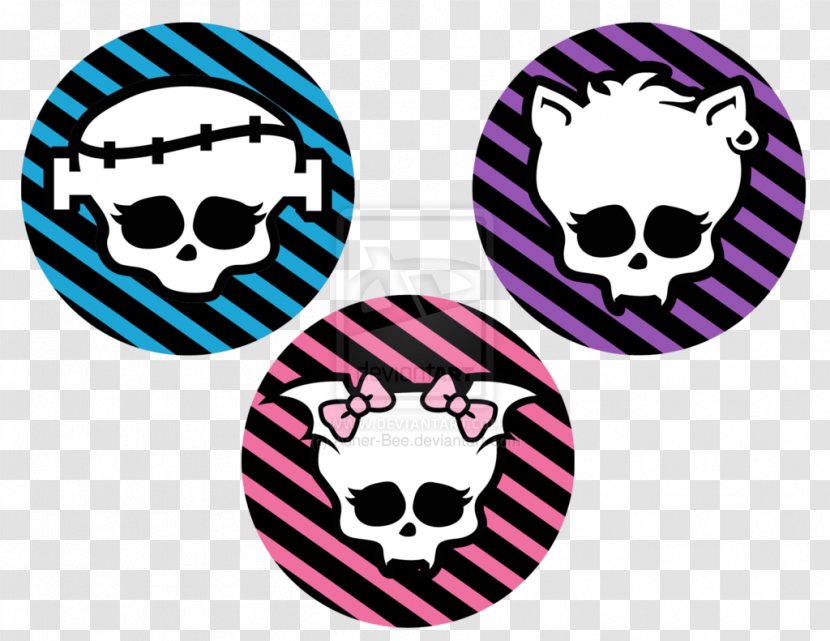 Monster High Logo Iron-on Clip Art - Bone - Ali Transparent PNG
