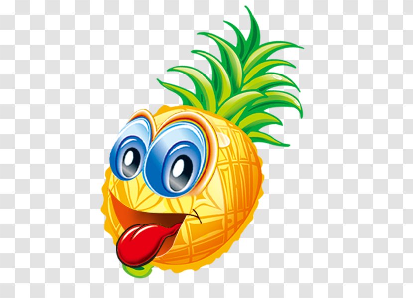 Fruit Salad Pineapple Android Clip Art - Yellow - HD Expression Transparent PNG