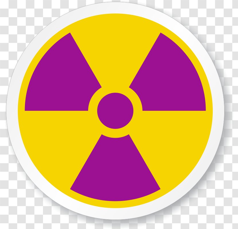 Radioactive Decay Nuclear Power Radiation Hazard Symbol - Protection Transparent PNG