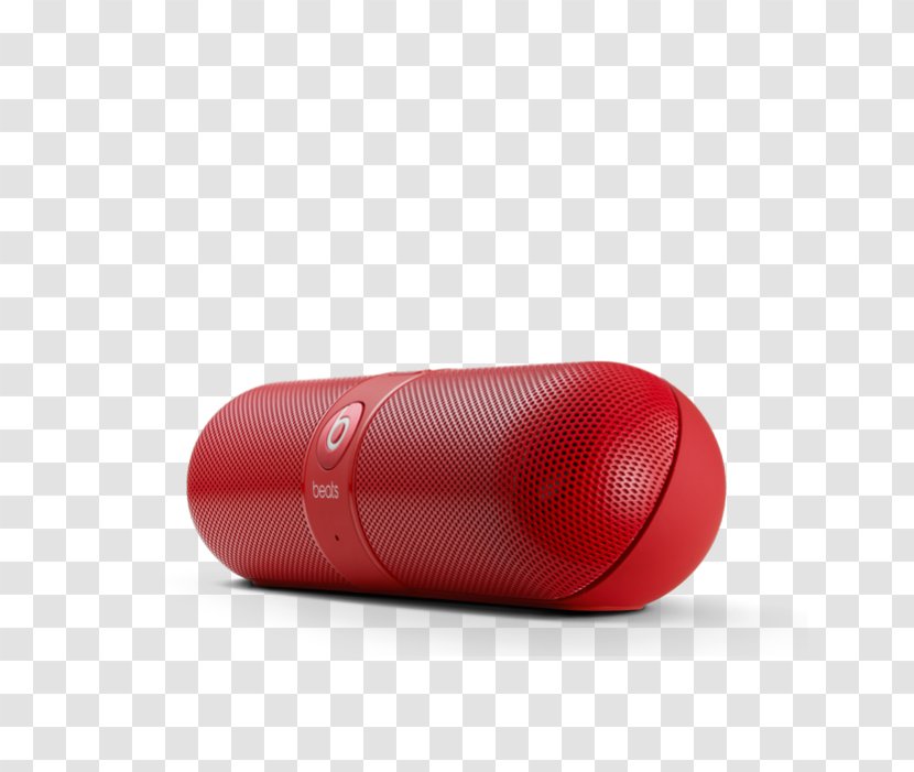 Beats Pill 2.0 Loudspeaker Bluetooth Wireless Speaker - Railone Projects Pvt Ltd - Red Transparent PNG