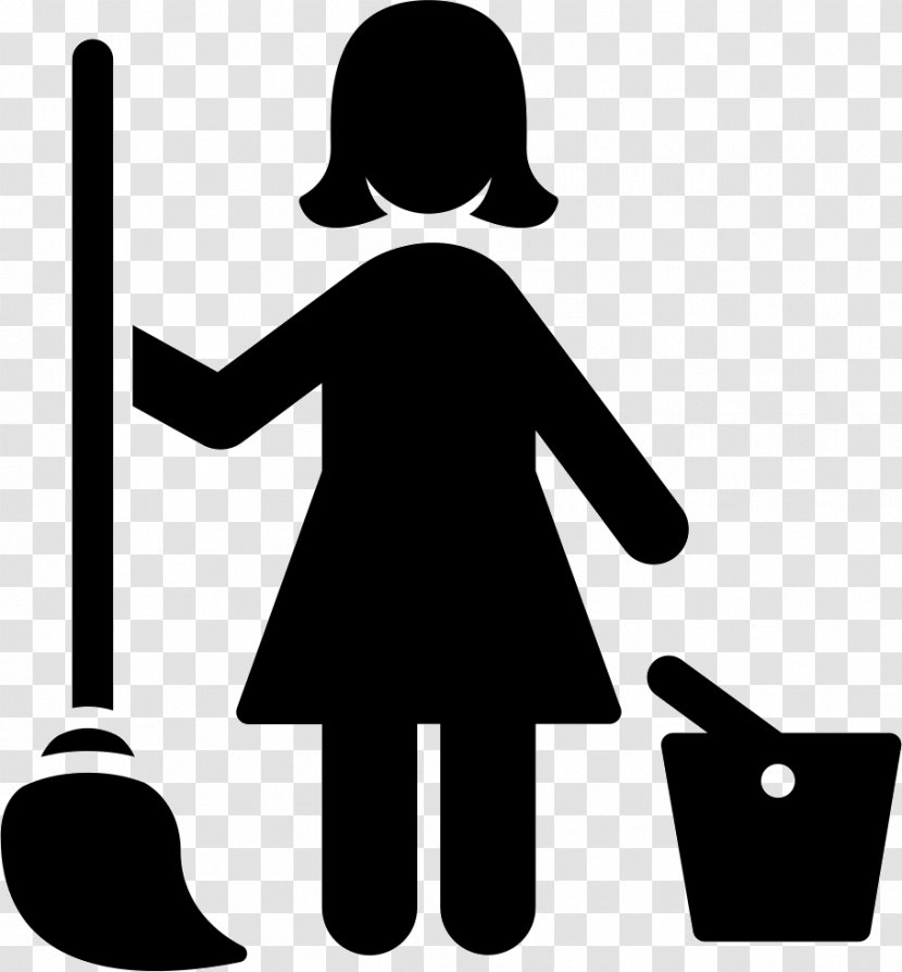 Cleaner Maid Service Cleaning Housekeeping - Silhouette - Maids Transparent PNG