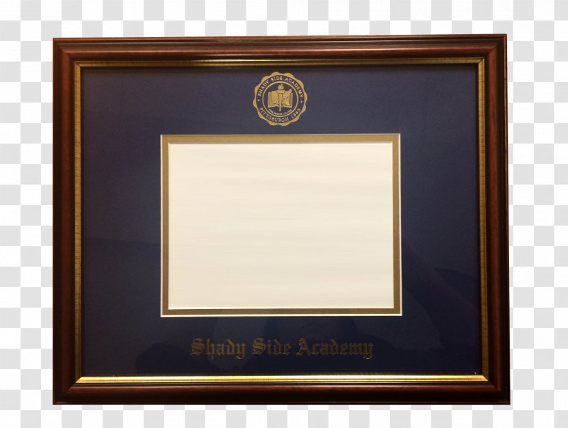 Shady Side Academy Picture Frames Graduation Ceremony Diploma Social Security Administration - DIPLOMA Transparent PNG