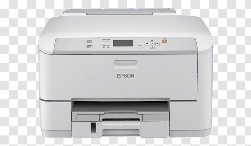 Inkjet Printing Laser Epson WorkForce Pro WF-M5190DW Printer - Multifunction Transparent PNG