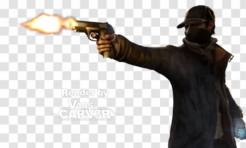Watch Dogs 2 Aiden Pearce - Firearm - Security Hacker Transparent PNG