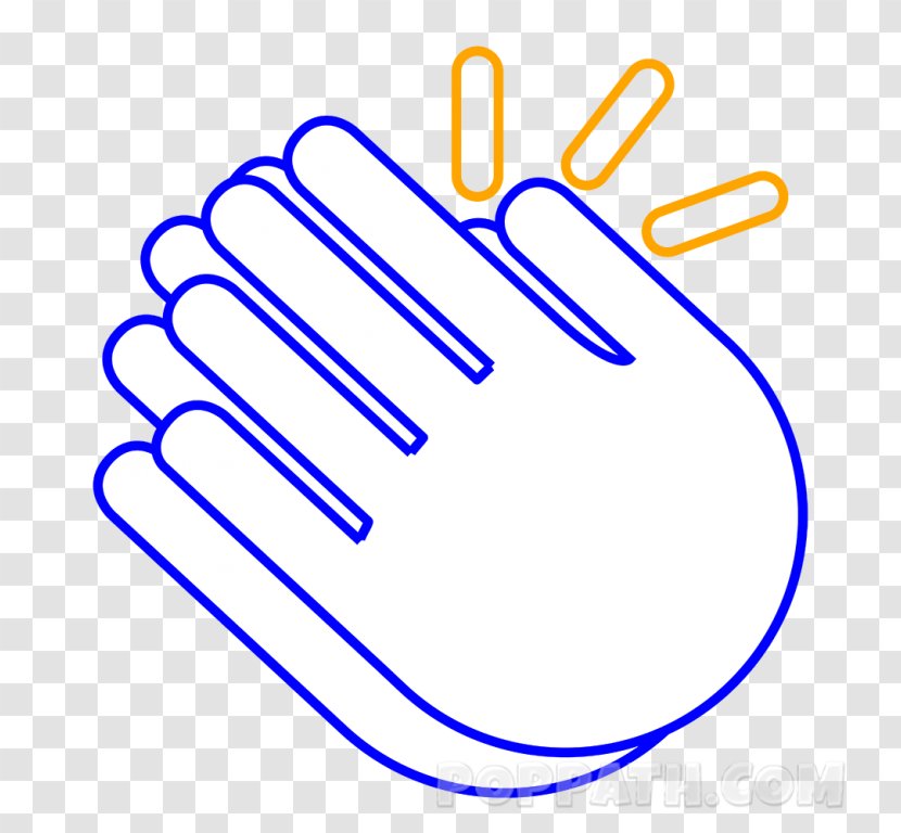 Clapping Drawing Hand Image Illustration Transparent PNG