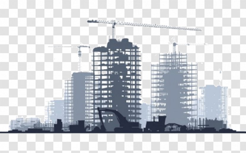 Caterpillar Inc. Architectural Engineering Clip Art - Tower Block - Crane Transparent PNG
