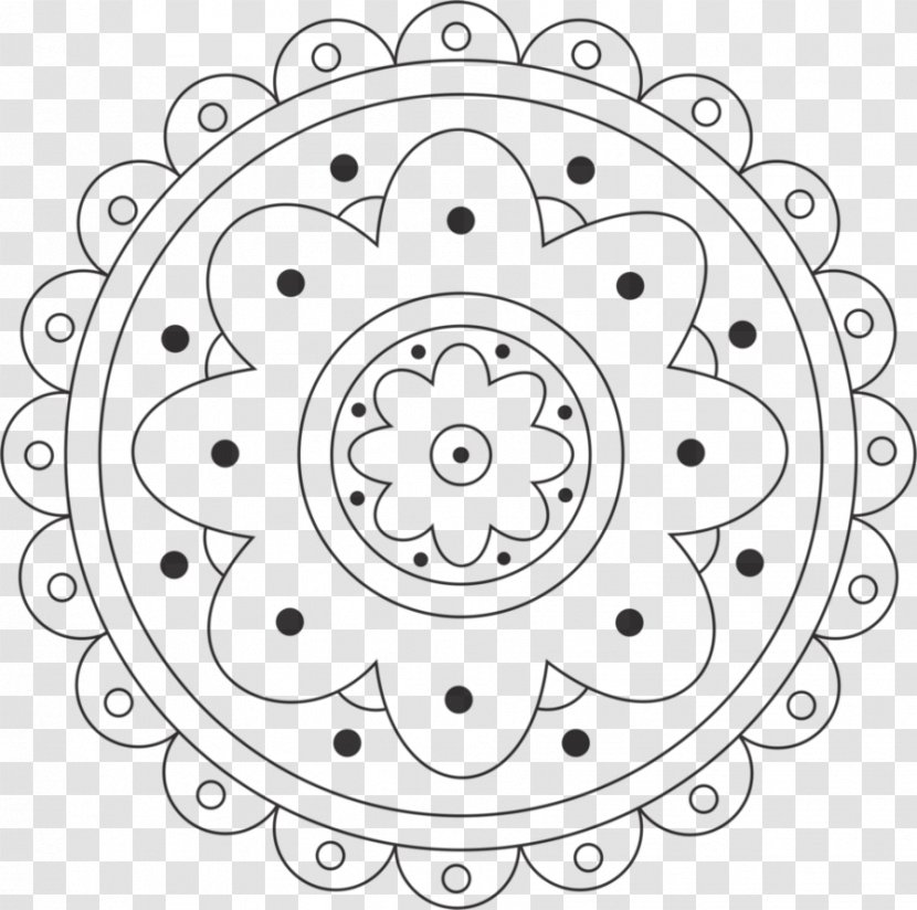 Nose Piercing - Rim - Mandala Transparent PNG