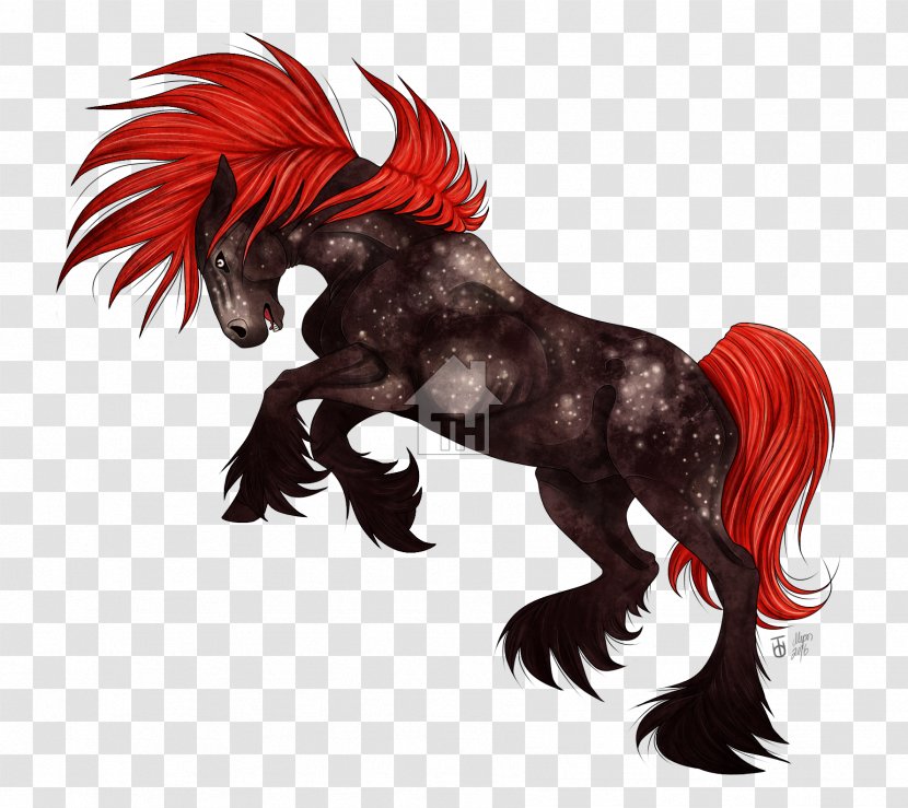 Mustang Demon Illustration Legendary Creature Carnivores Transparent PNG