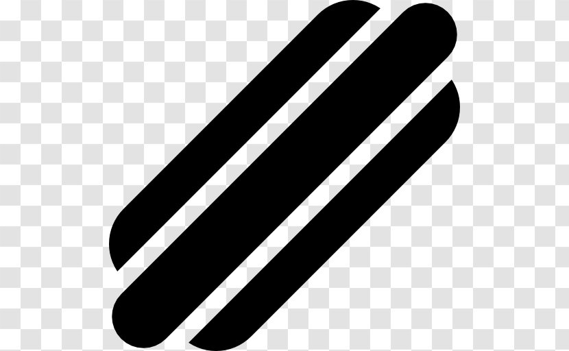 Line Angle - Black And White Transparent PNG