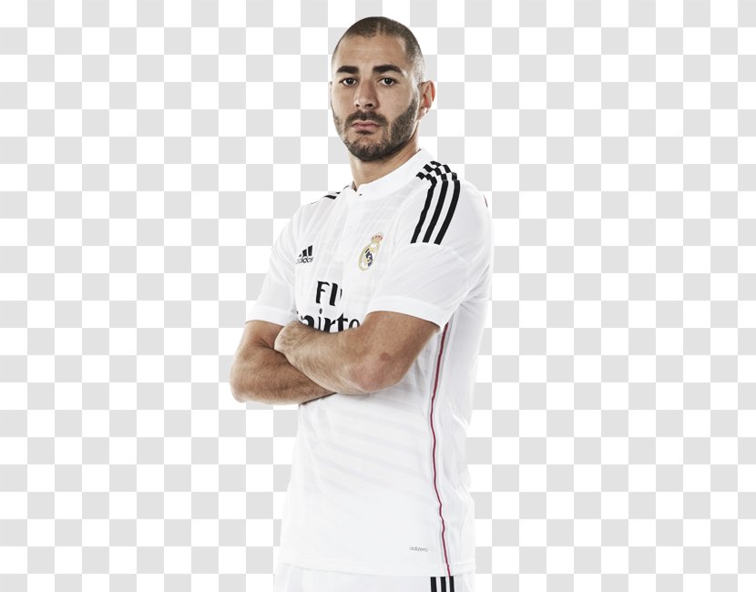 Karim Benzema Real Madrid C.F. 2014–15 La Liga GEMS World Academy Athlete - Uniform - Sportswear Transparent PNG