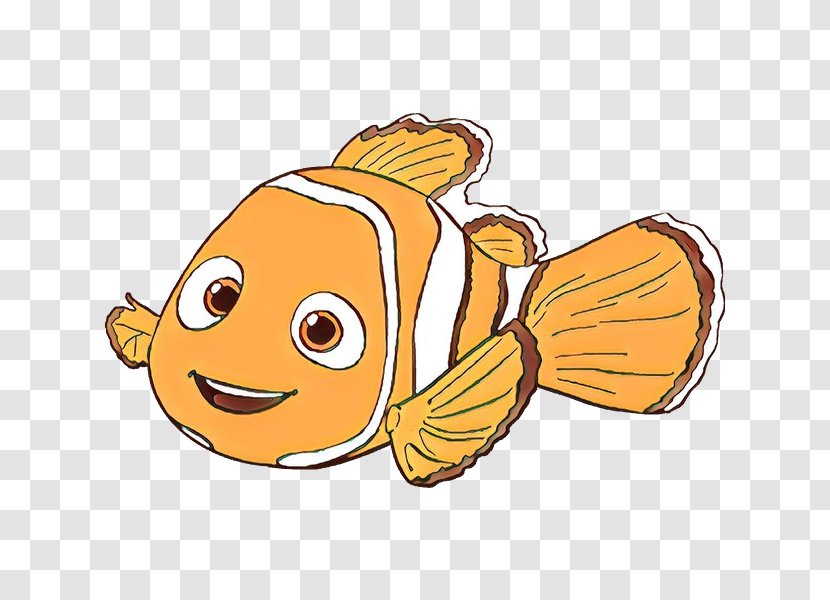 Drawing Marlin Nemo Image Sketch - Fish - Clownfish Transparent PNG