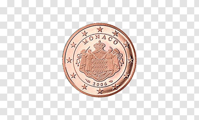 5 Cent Euro Coin Monégasque Coins 1 Transparent PNG