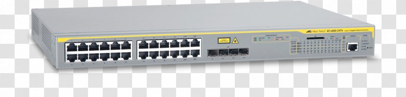 Allied Telesis AT 9424Ts Network Switch Computer - Stereo Amplifier Transparent PNG