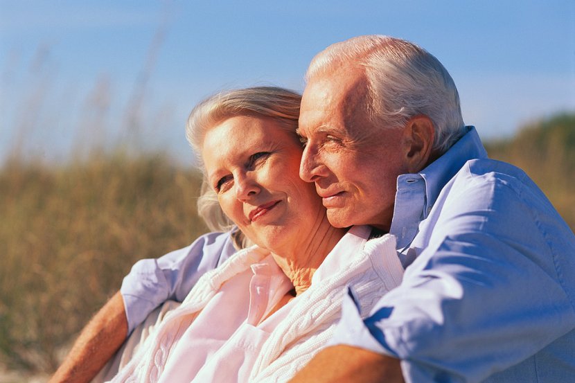Old Age Aged Care Couple Assisted Living Home Service - Hug - OLD MAN Transparent PNG