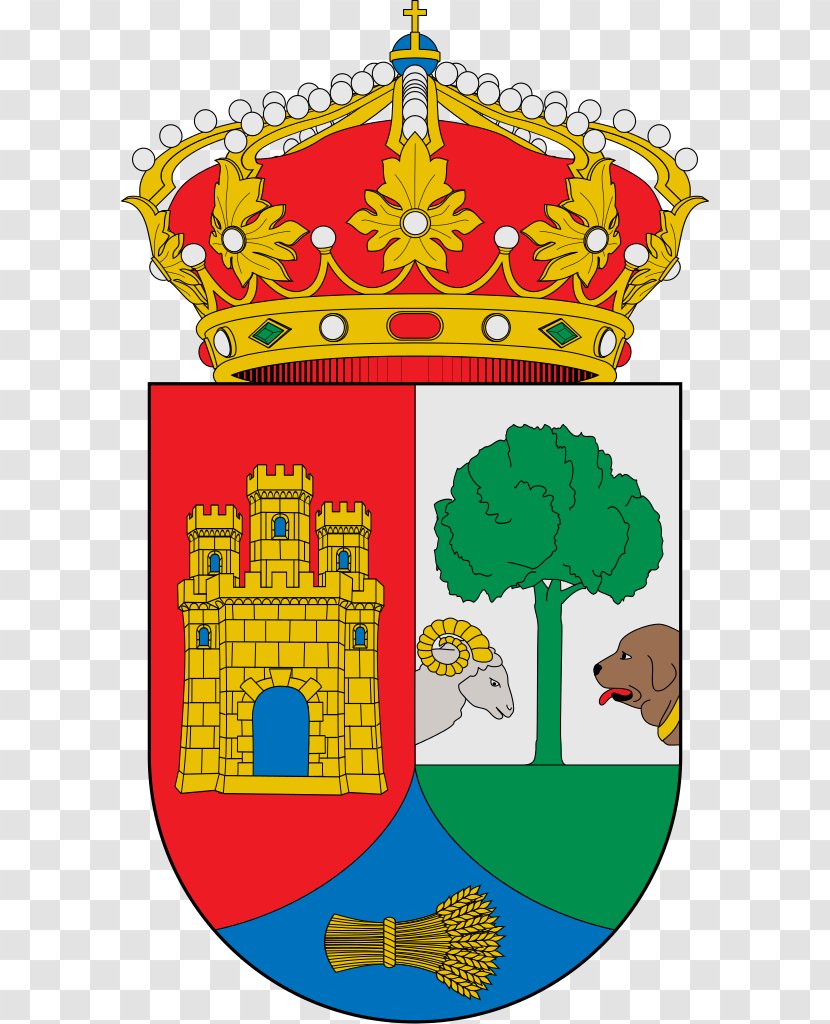 Escutcheon Villaconejos De Trabaque Enguídanos Tébar Casas Garcimolina - Aguilar Bureba Transparent PNG